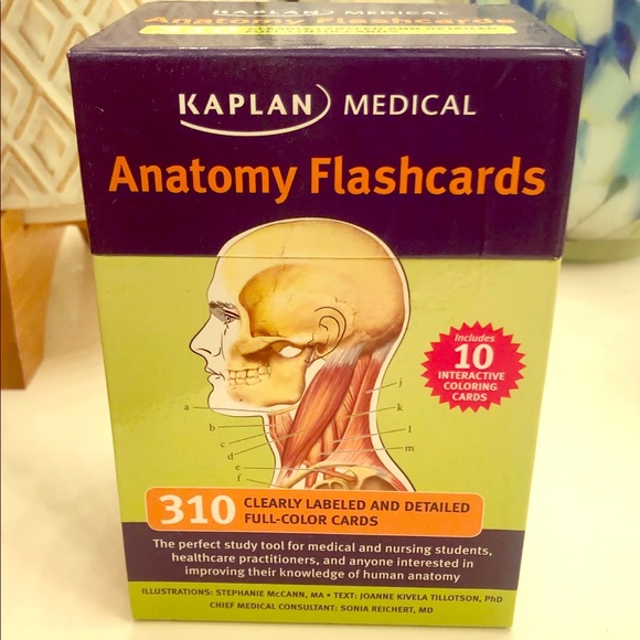 Kaplan Other - Kaplan Medical Anatomy Flash Cards
